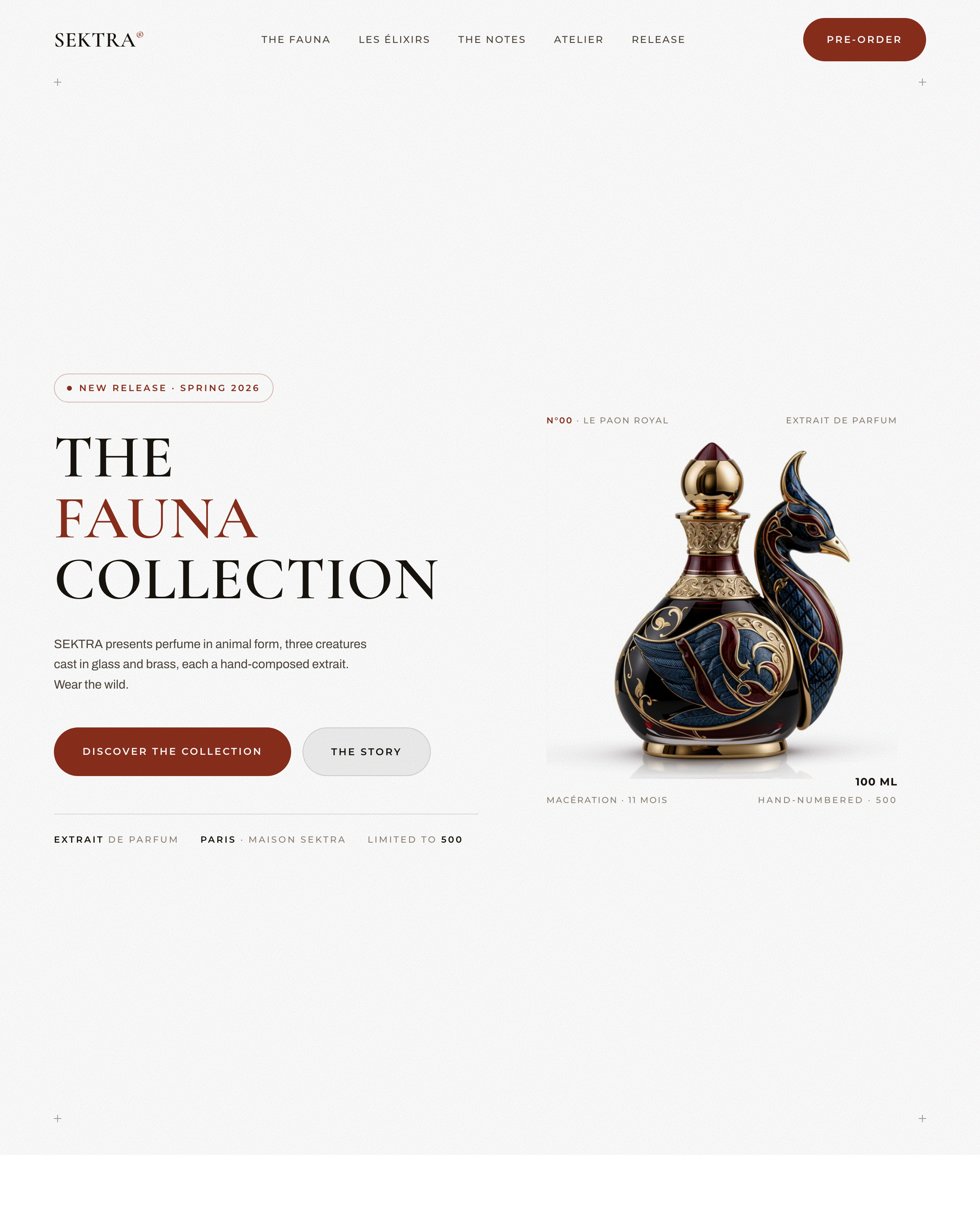 Maison Sektra concept site