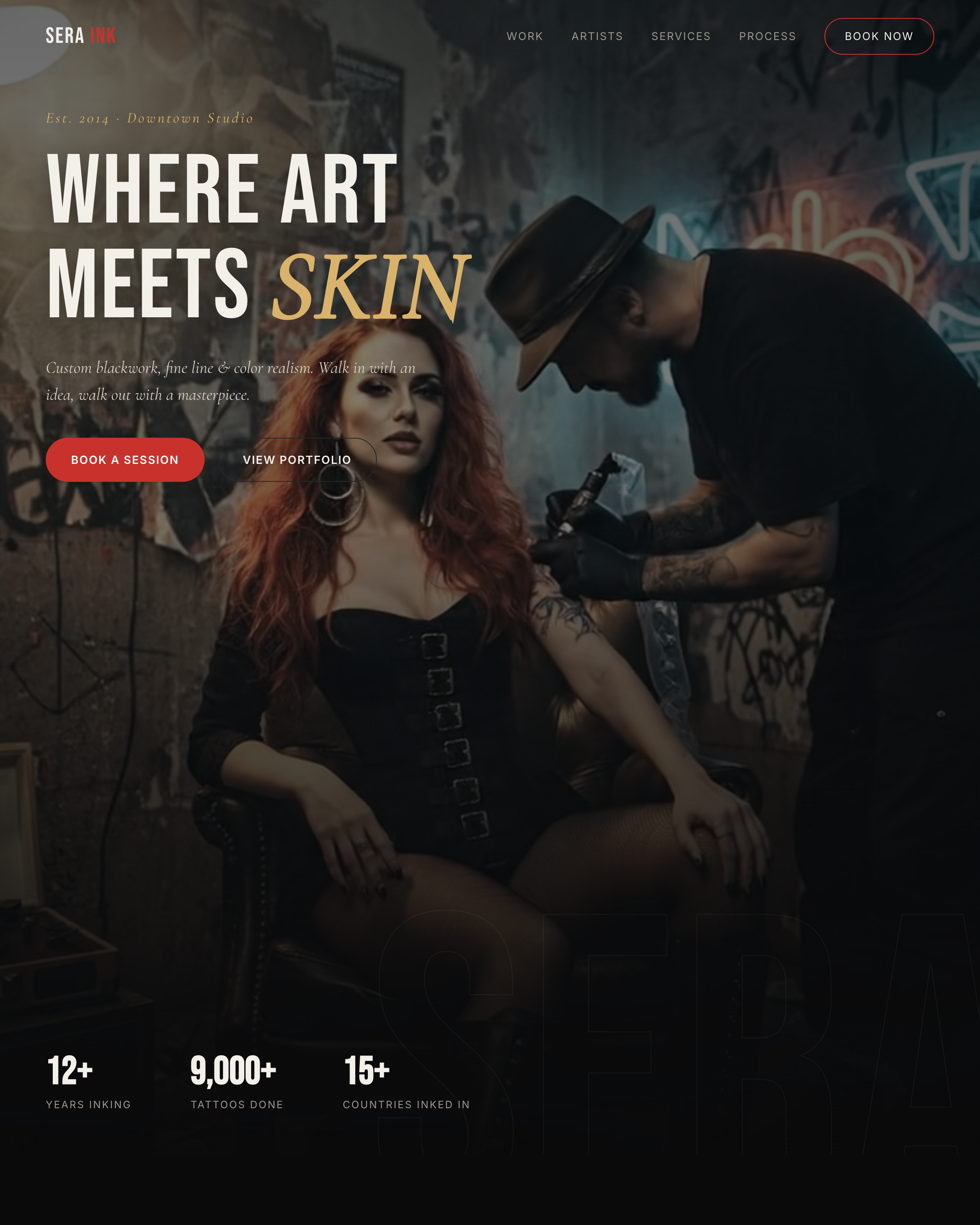 Sera Ink concept site